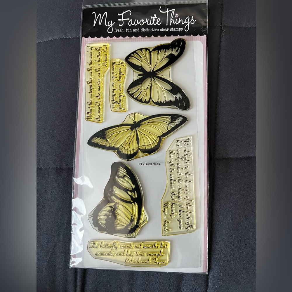 New Butterfly Stamp Set
